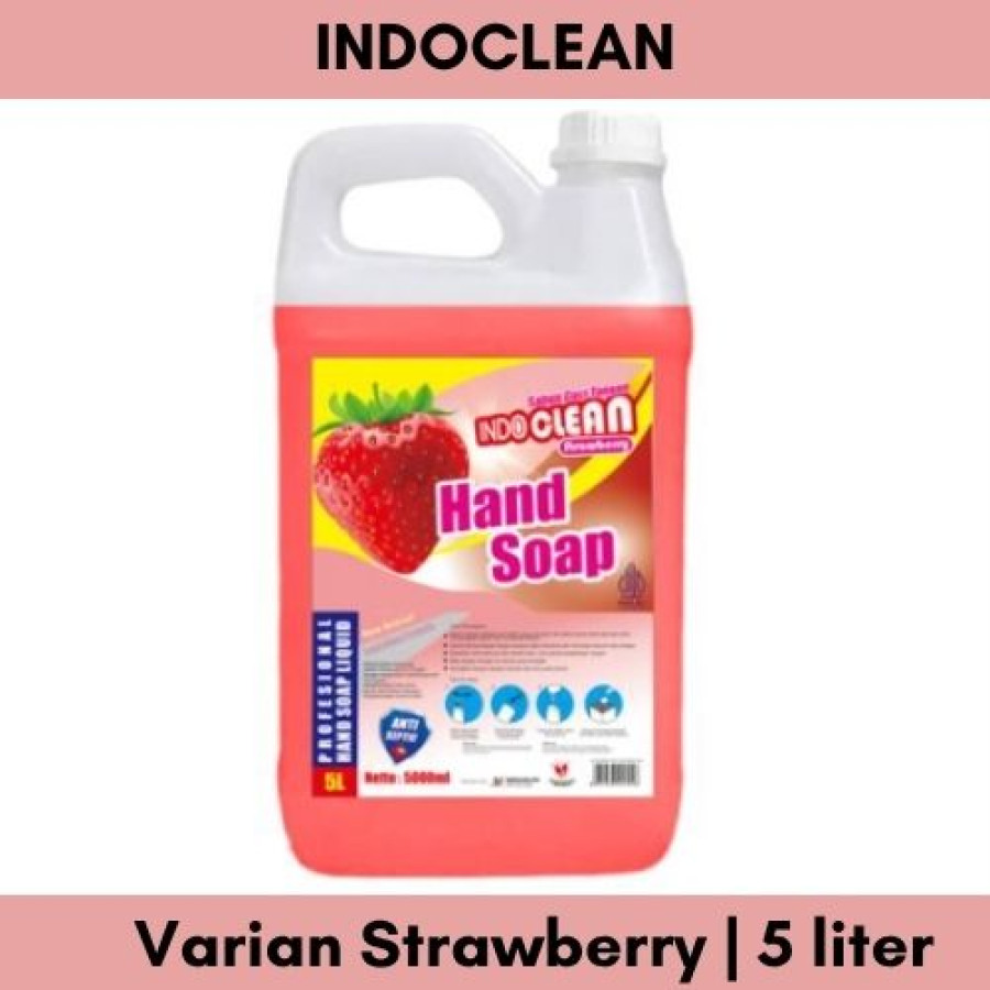 Sabun Cuci Tangan Varian Strawberry Kemasan 5 Liter