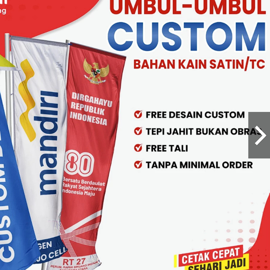 Umbul-Umbul Custom