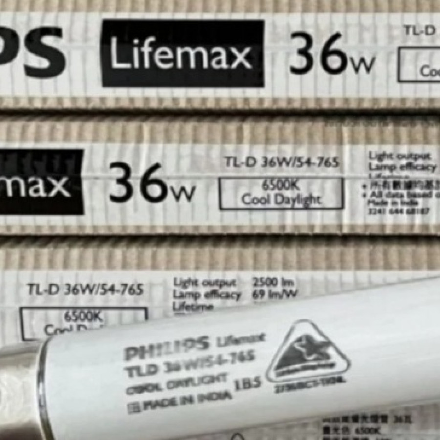 Lampu TL-D Philips 36W Watt 765 LIFEMAX 120cm 1200mm Putih