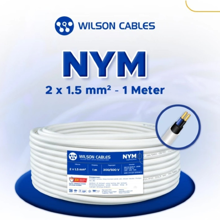 KABEL NYM 2 X 1,5 WILSON