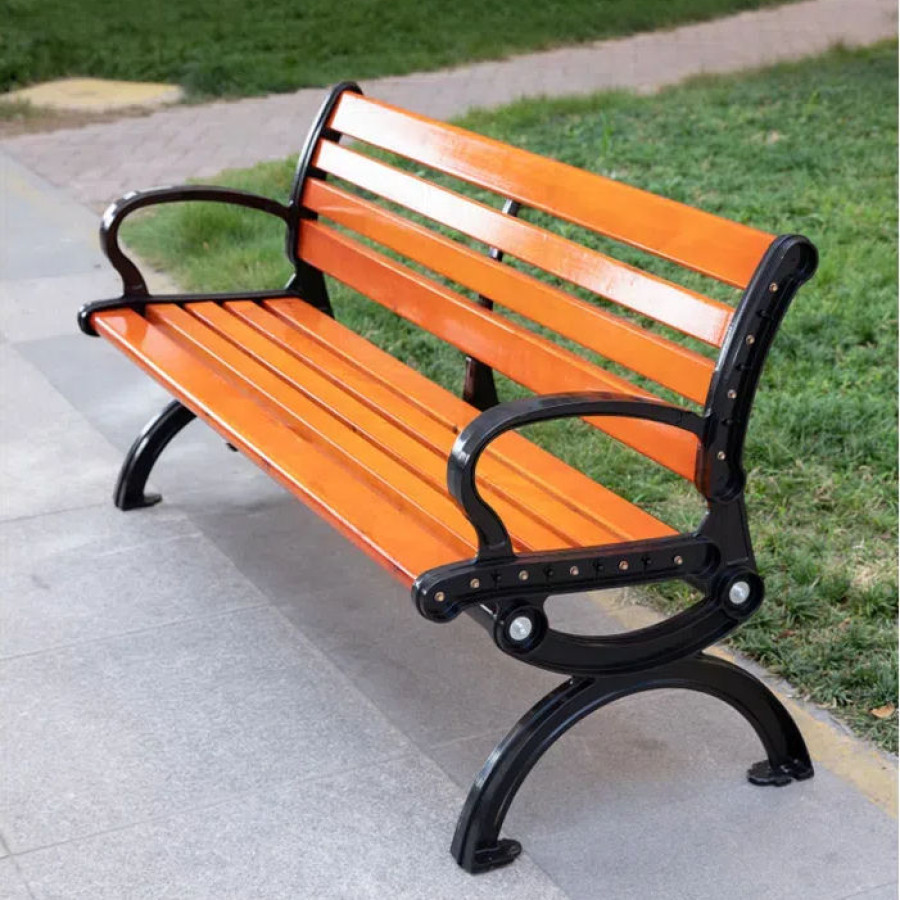 Kursi Taman Outdoor Full Besi Antik HR518 - utama