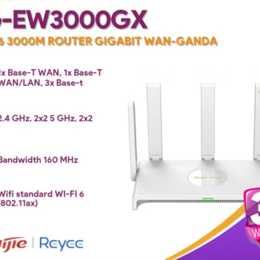 Router WiFi Ruijie