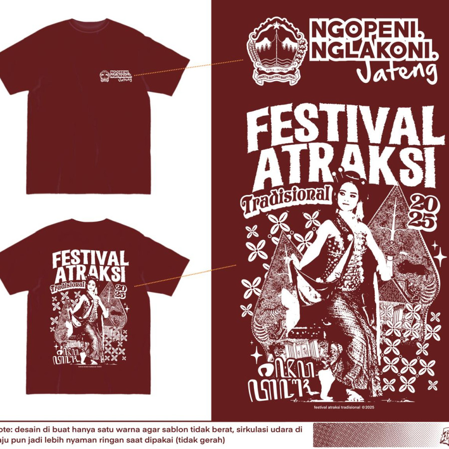 KAOS LENGAN PENDEK FULL PRINTING - samping