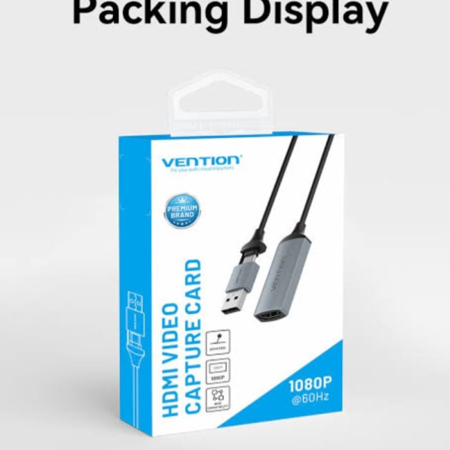 Video Capture Vention USB HDMI - depan
