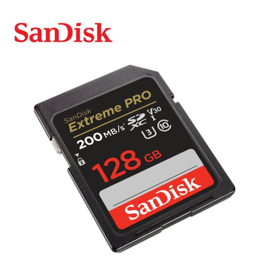 SD Card Sandisk SDXC Extreme Pro 128GB up to 200Mbps - utama