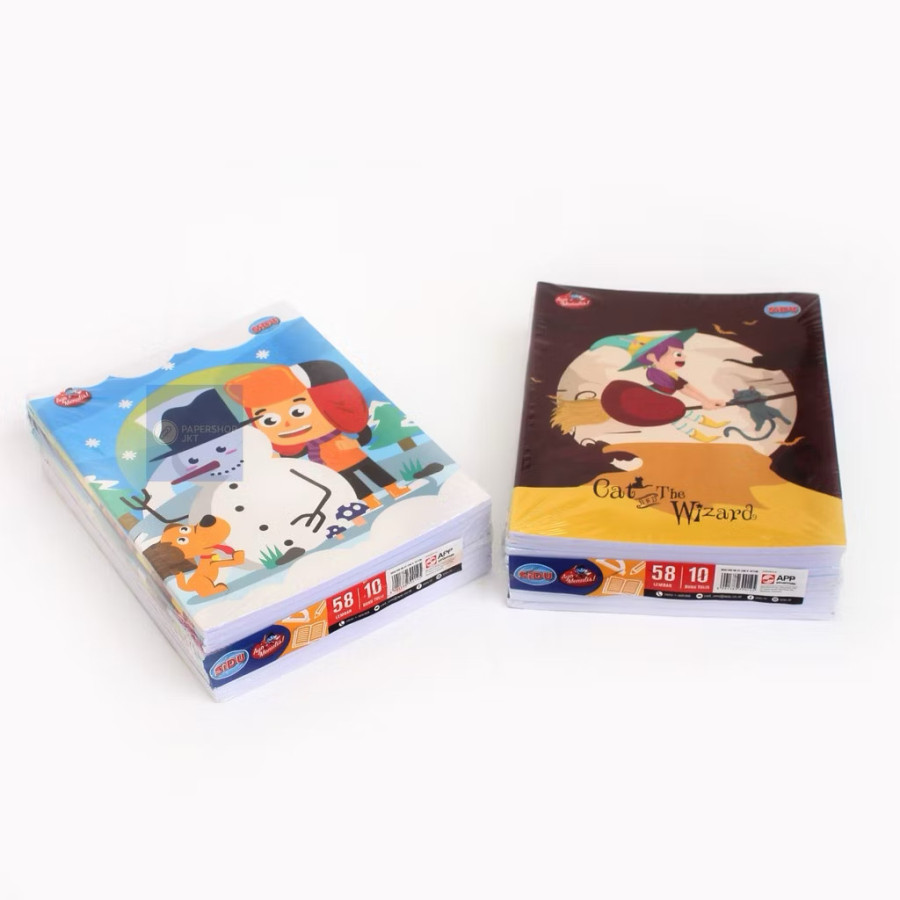BUKU TULIS SIDU ISI 58