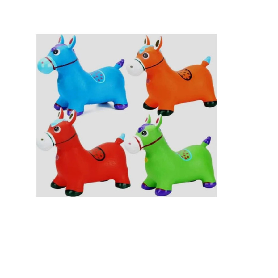 Jumping Animal Music - Mainan Tunggang Kuda Kudaan Karet