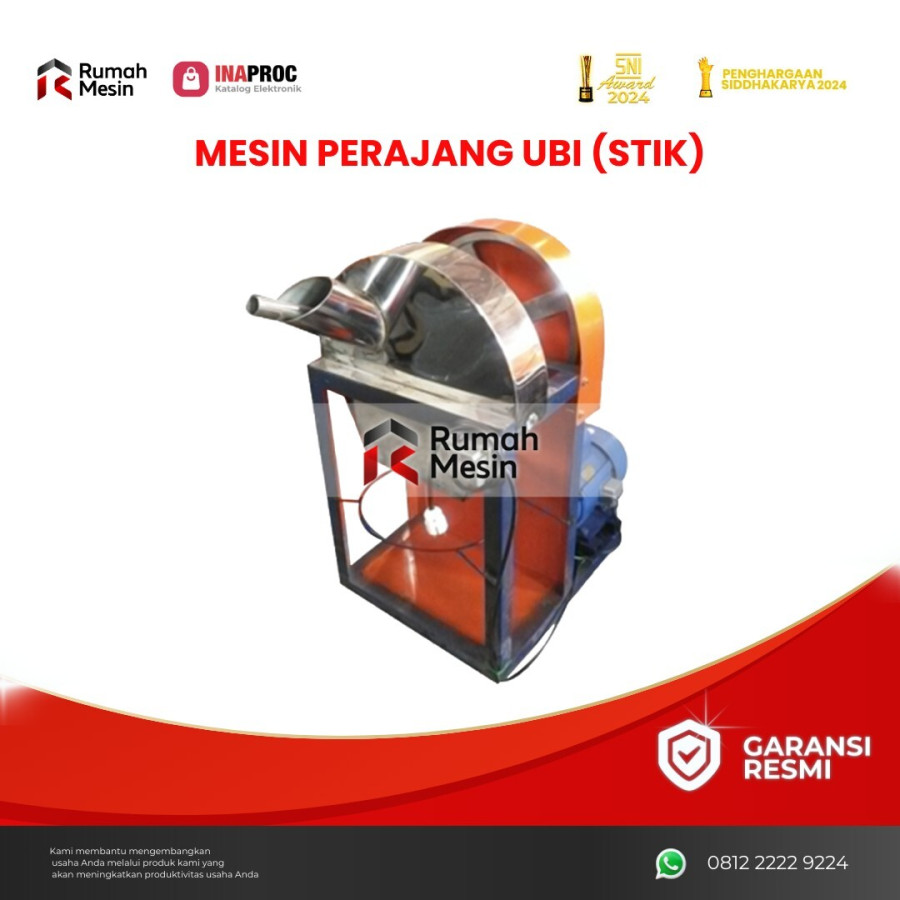 MESIN PERAJANG UBI (STIK) - depan