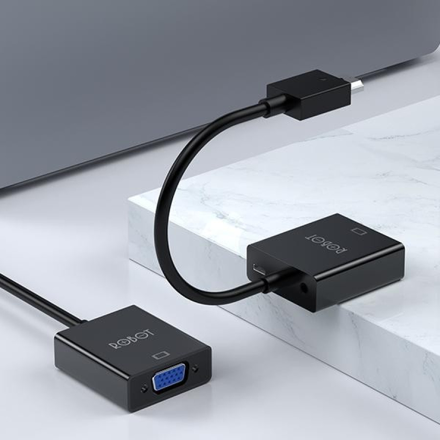 Robot HDMI TO VGA Adapter
