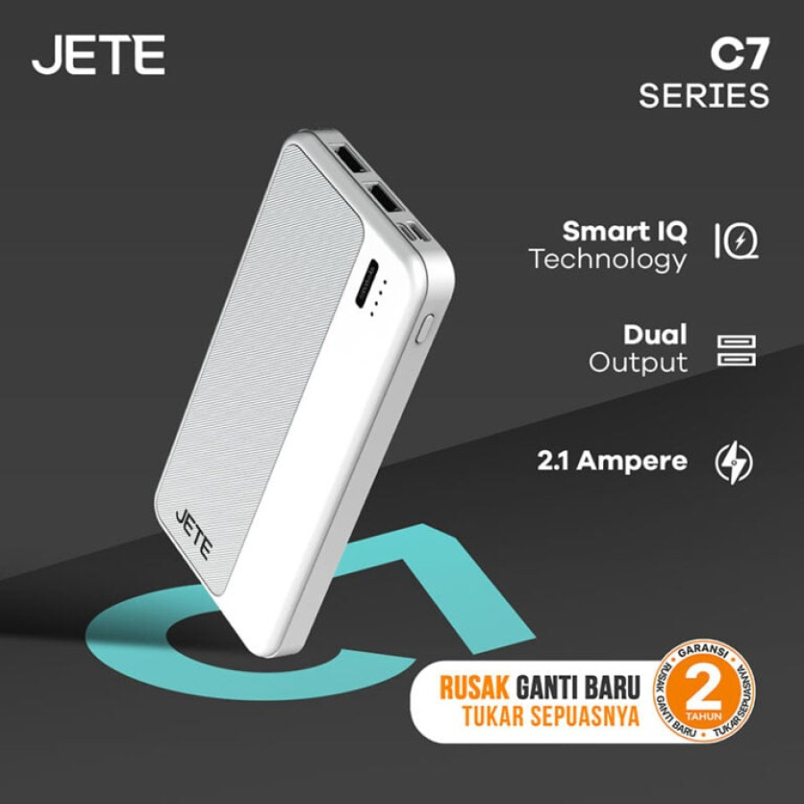 Powerbank JETE C7 Series 10000 mAh - utama