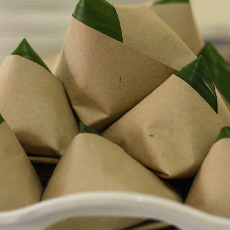 Nasi Bungkus - samping