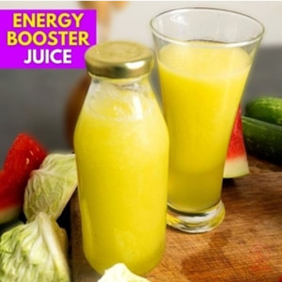 Jus Energy Booster Juice Cokro - depan