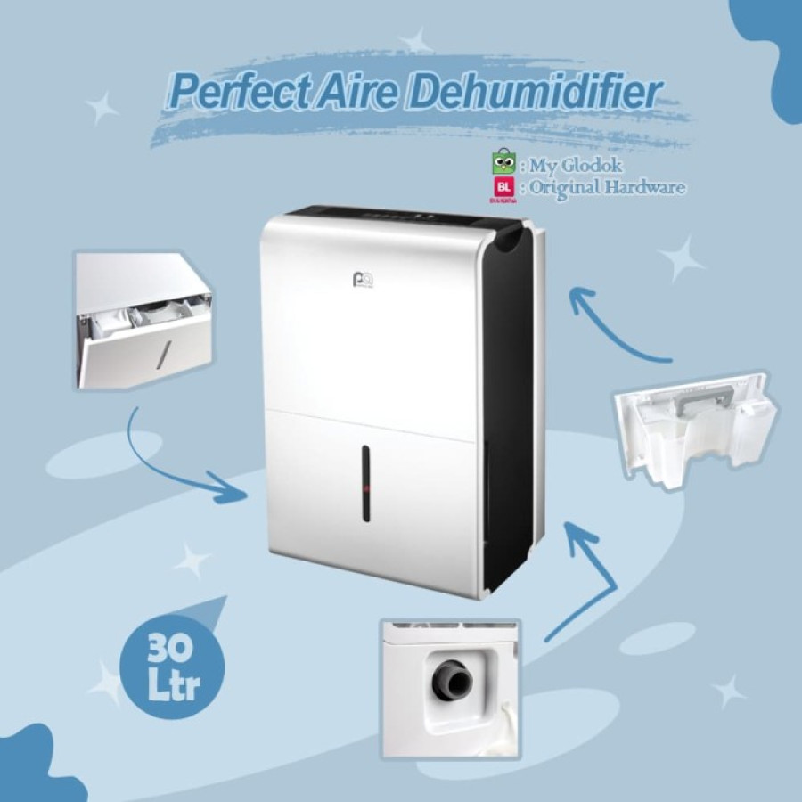 Dehumidifier Perfect Aire Pengatur Kelembapan 30Ltr
