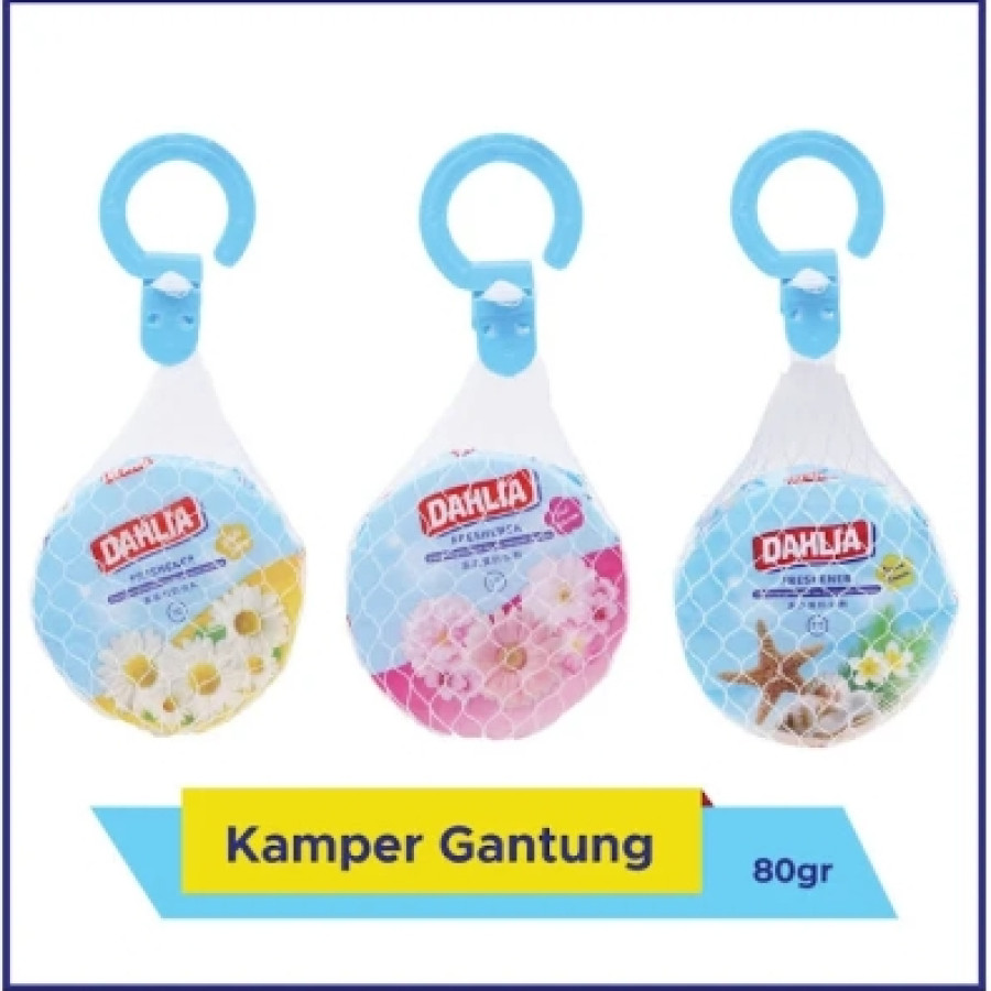 DAHLIA Kamper Gantung Pengharum Kamar Mandi