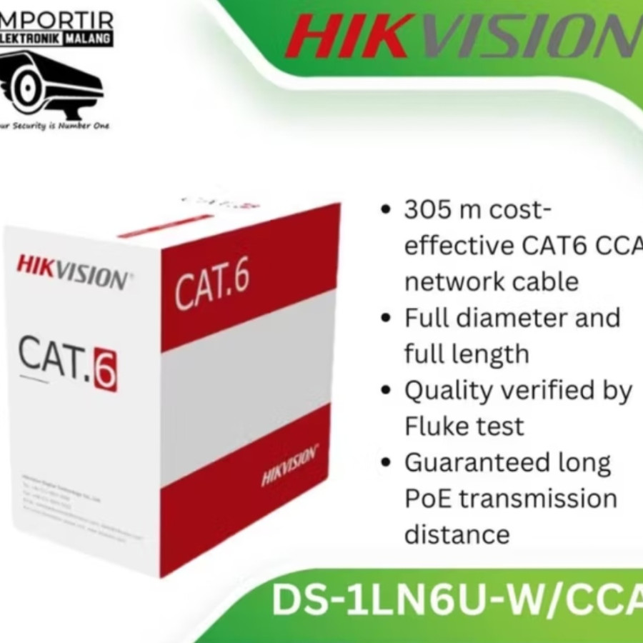 Kabel UTP Cat6 Hikvision