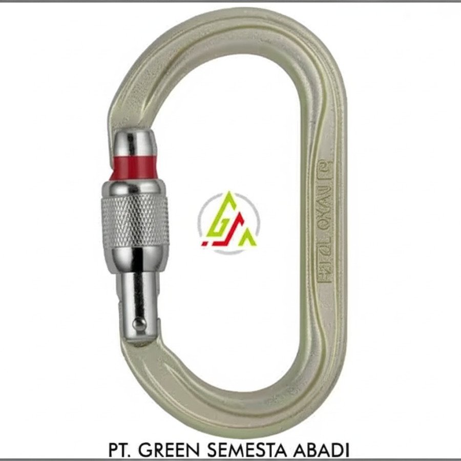 Carabiner Screw Stainless Steel - PETZL Oxan
