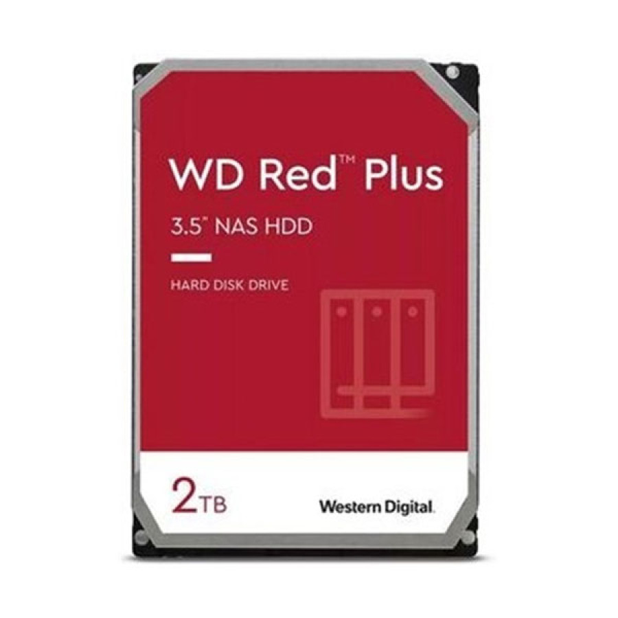 WD Red Plus NAS Hard Drive 3.5 inch 2TB [WD20EFPX]