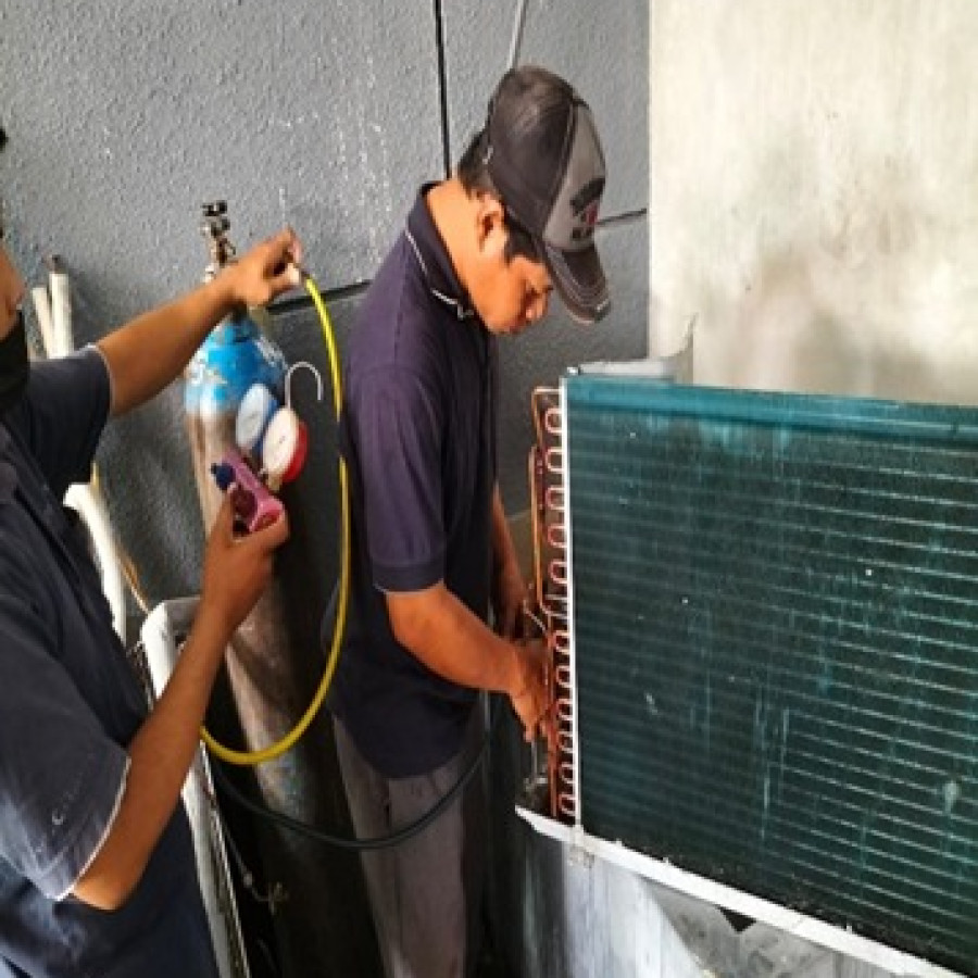 Test Press dan Pembuatan Katup pada AC