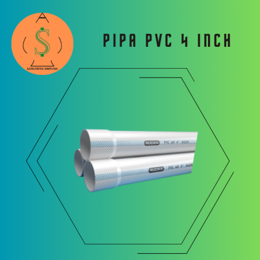 Pipa PVC 4 Inch
