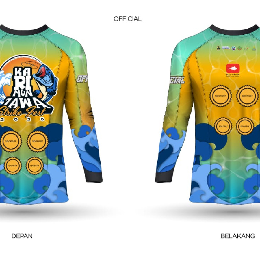 BAJU PESERTA, OFFICIAL KARIMUNJAWA FEST 2025 - samping