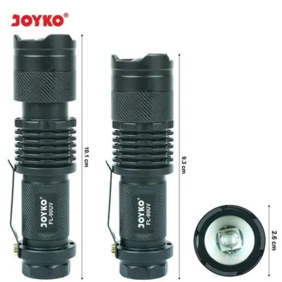 JOYKO UV LED Flashlight Senter LED Ultraviolet FL-90UV