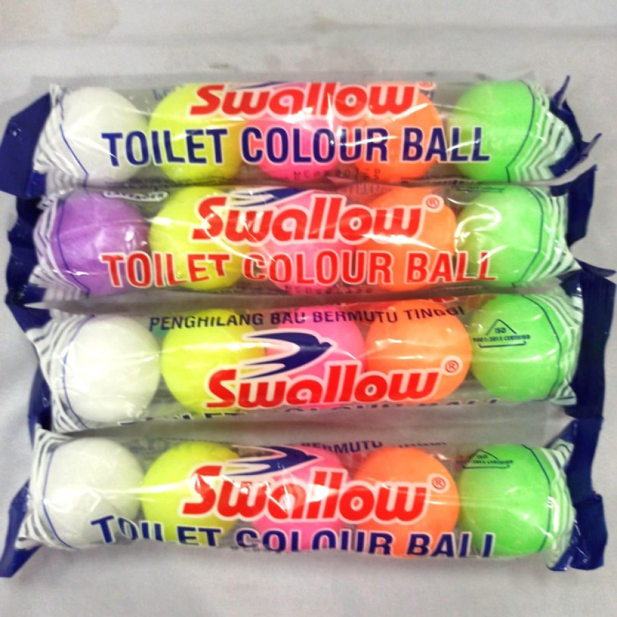 Toilet Colour Ball (isi 5) Merk Swallow