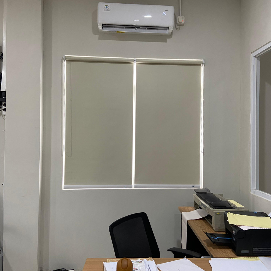 Roller Blind Chain XL - Standar System (Ukuran Custom) - depan