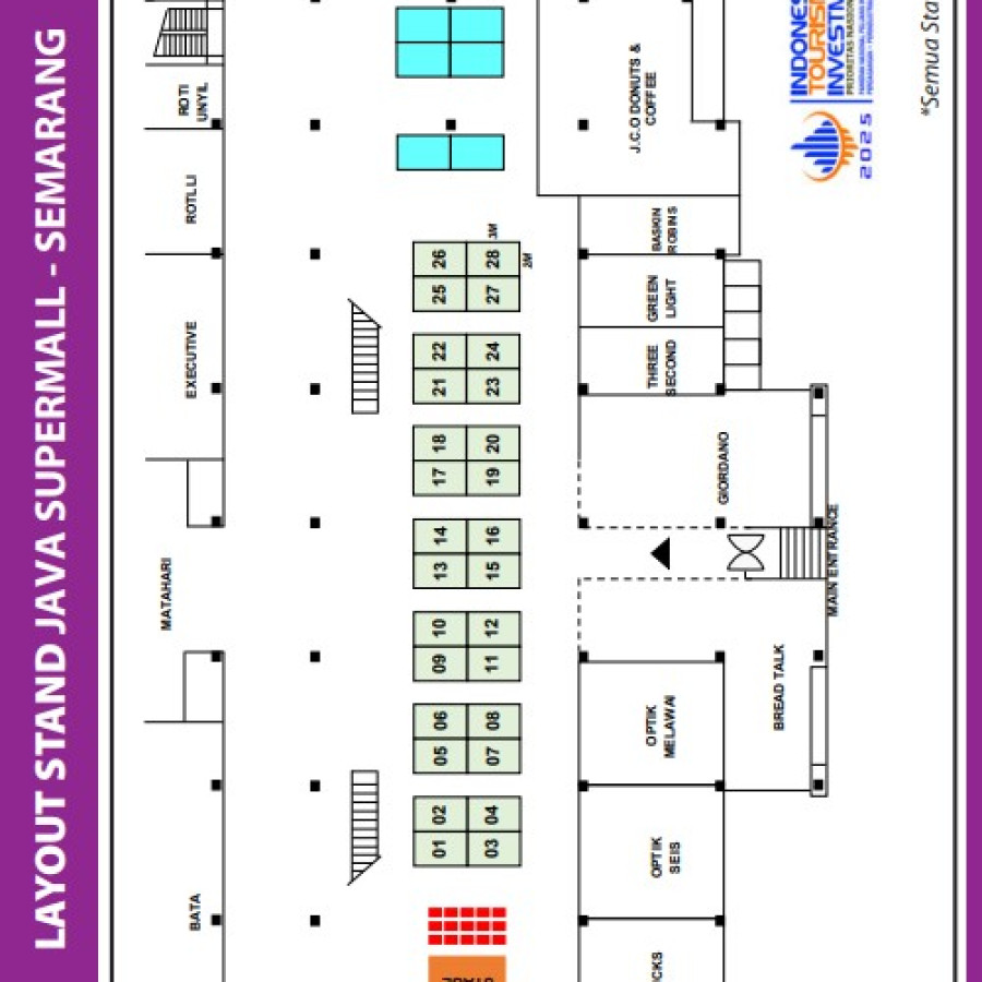 INDONESIA TOURISM and TRADE INVESTMENT EXPO 2025 Prioritas Semarang - depan