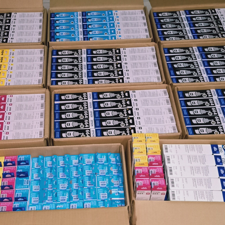 Tinta Epson 664 Black - detail