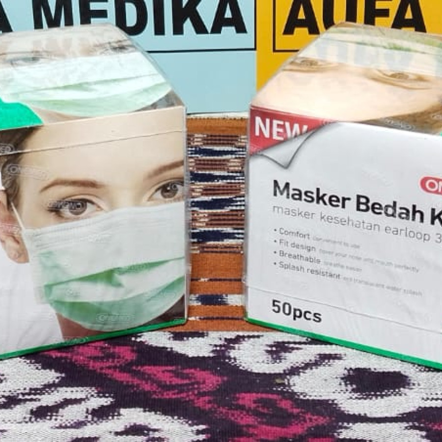Masker Medis Earloop Onemed isi 50's GAU