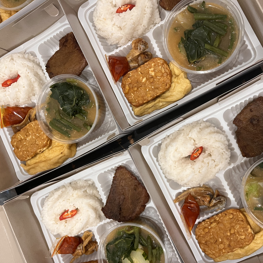 Nasi Timbel Empal - utama