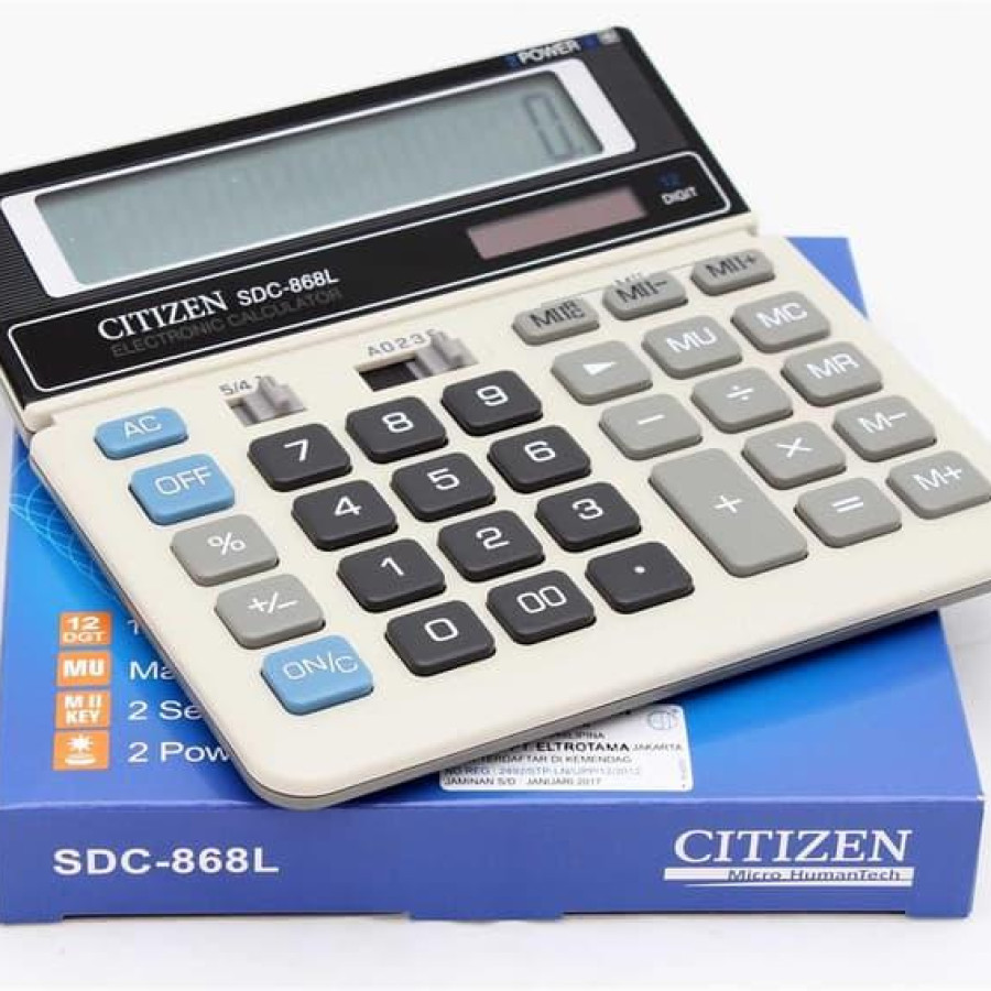 KALKULATOR CITIZEN 868L