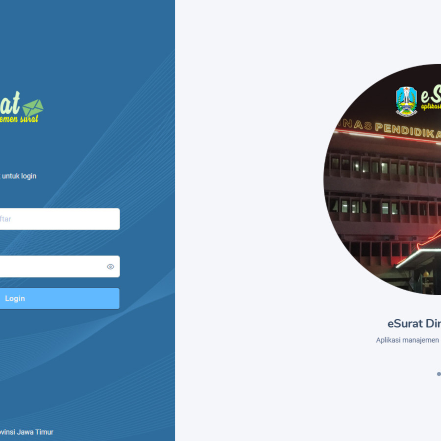 Pengembangan Aplikasi E-Surat - utama