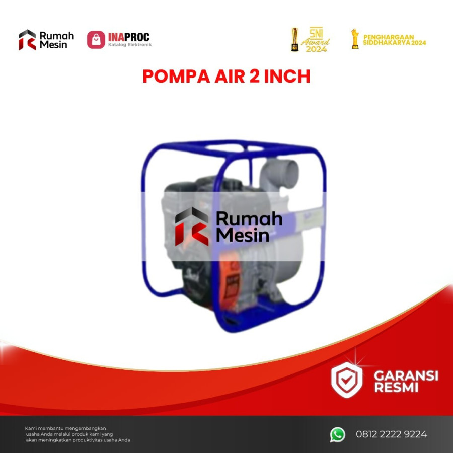 Pompa Air 2 Inch - depan