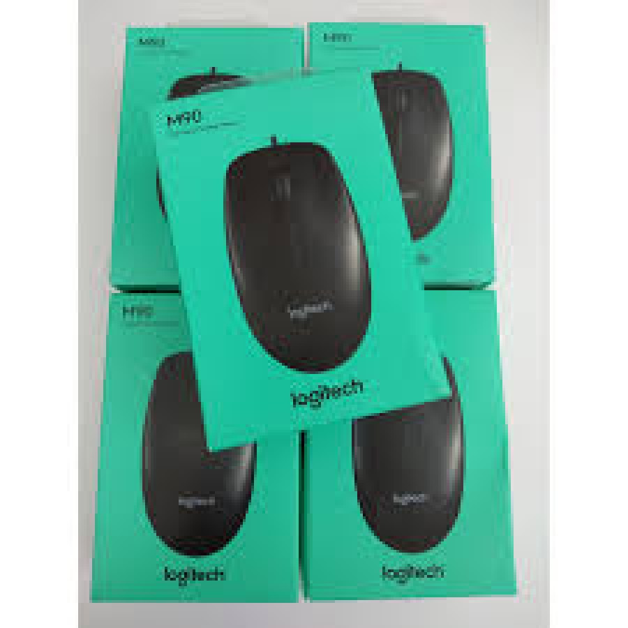 mouse logitech usb kabel - depan
