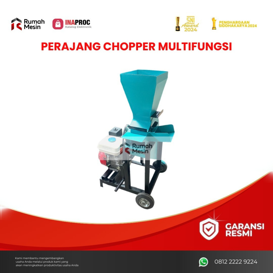 PERAJANG CHOPPER MULTIFUNGSI - depan