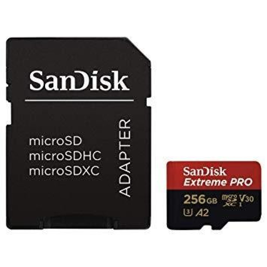 MICRO SD 256GB SANDISK EXTREME PRO 200 MB/S - samping