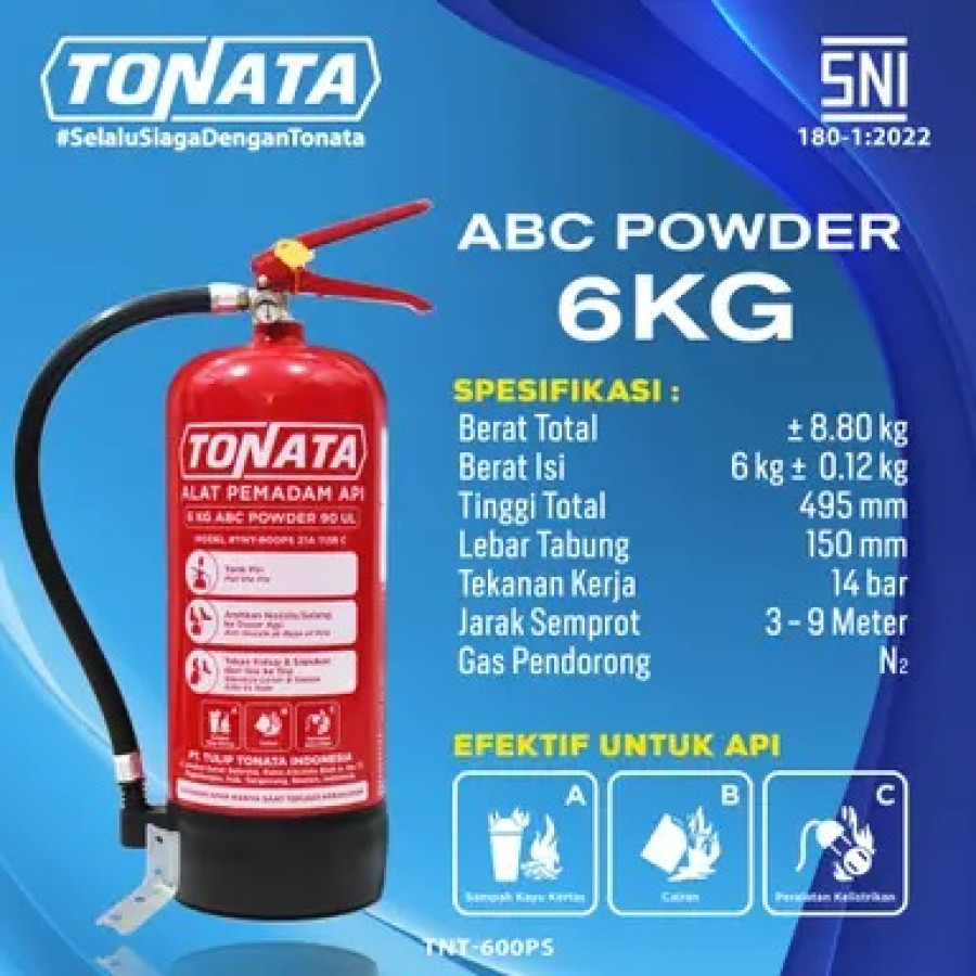 APAR TONATA SNI 6KG POWDER - depan