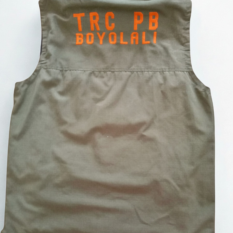 Rompi Bahan Ripstop dengan Furing - depan