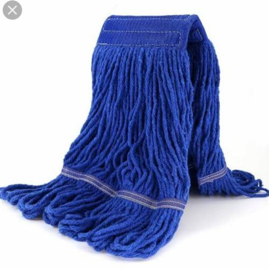 Kain Pel Lantai Refill Mop Cotton Biru