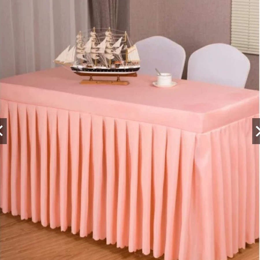 Taplak Meja Prasmanan - Pink 1