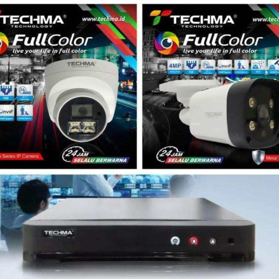 Paket CCTV Techma 11 channel