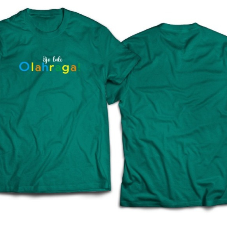 KAOS SABLON CUSTOM - depan