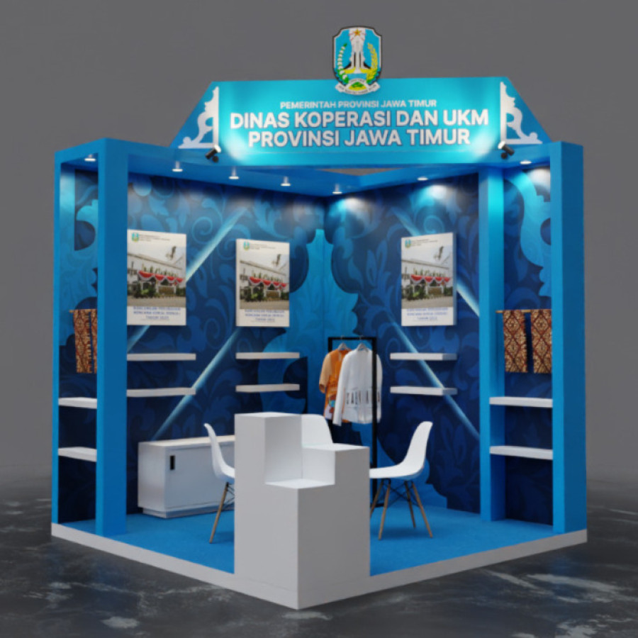 Paket Stand Lahan dan Dekor Pameran Batik Bordir dan Aksosoris Fair 2025 - utama