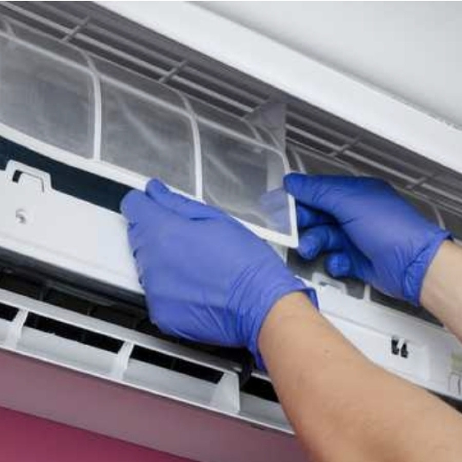 Jasa service AC - depan