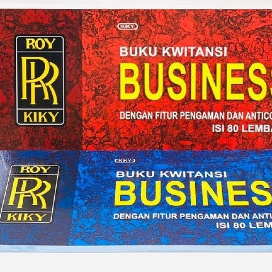 Buku Kwitansi bisnis Roy kiky