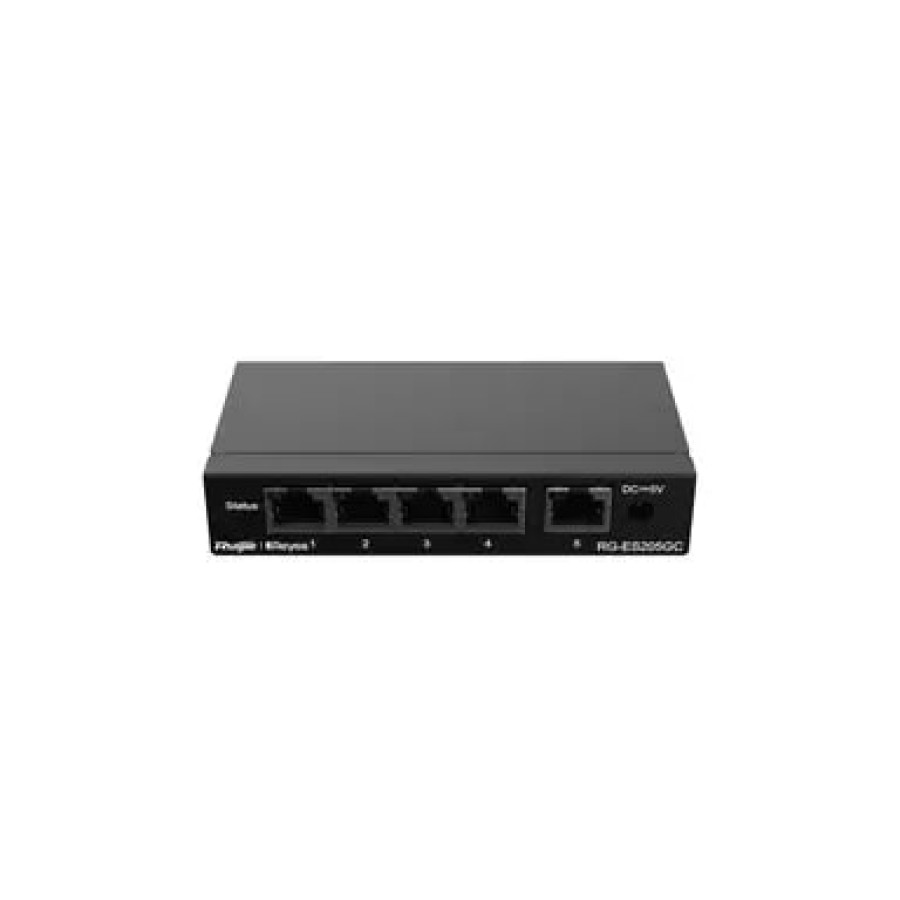 RUIJIE Reyee Switch Cloud Manage 5-Port Gigabit Non-PoE (RG-ES205GC)