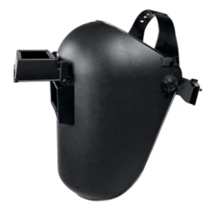 Helm Las Helm Las Blue Eagle hitam standar - samping