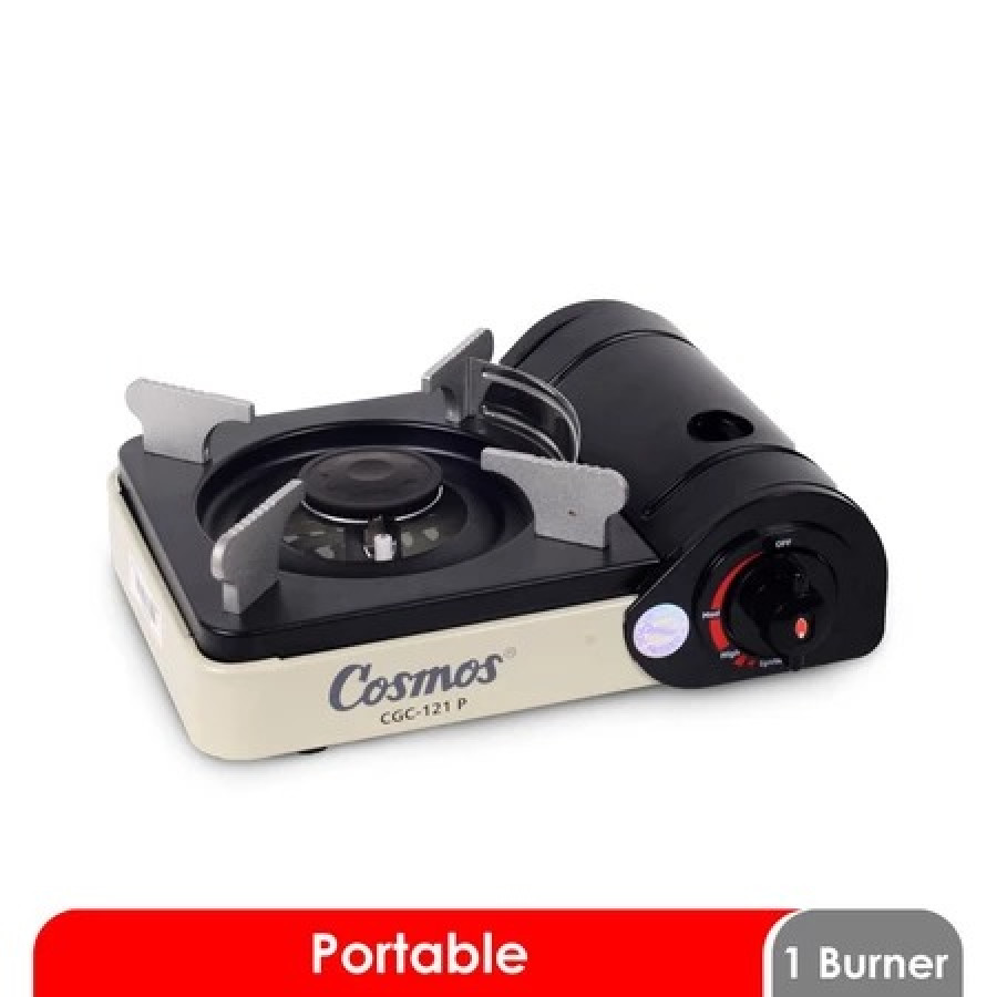Kompor Gas COSMOS CGC-121 P Portable Mini 1 Tungku - depan