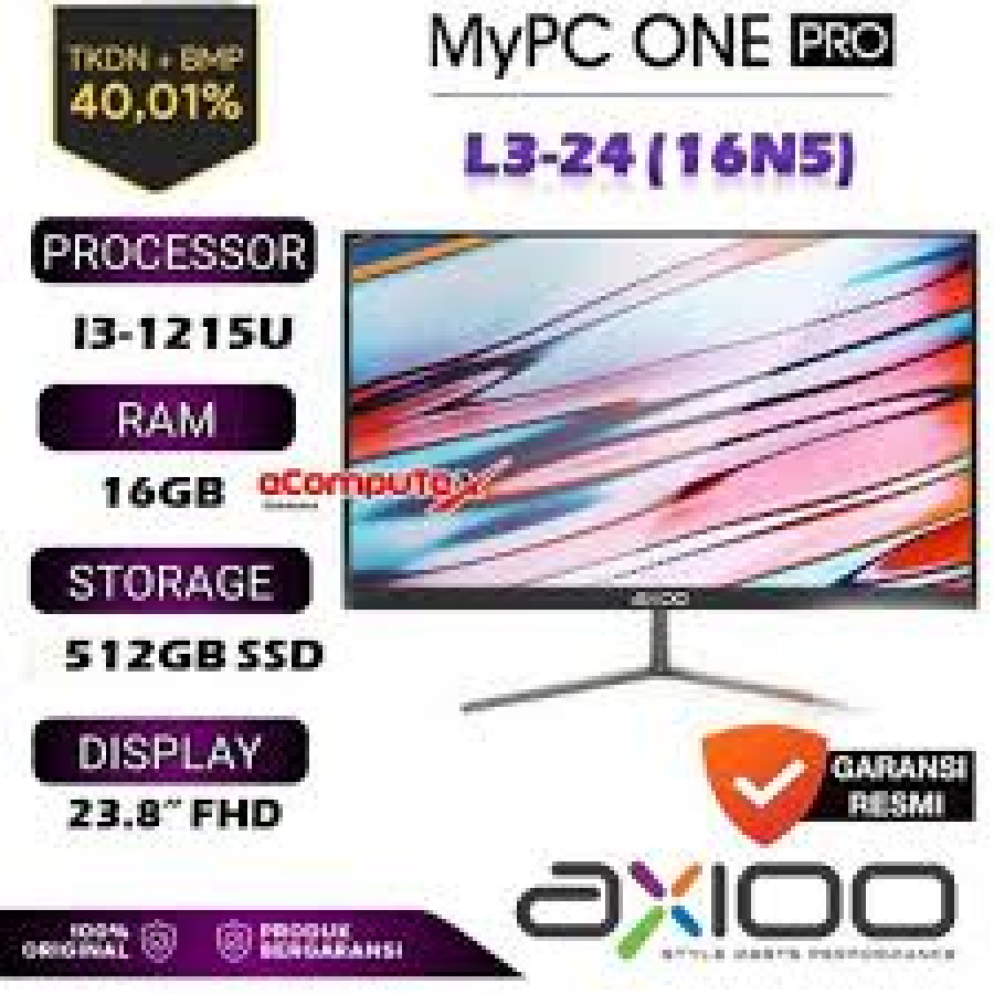 PC AXIOO AIO MyPC One Pro L5-24
